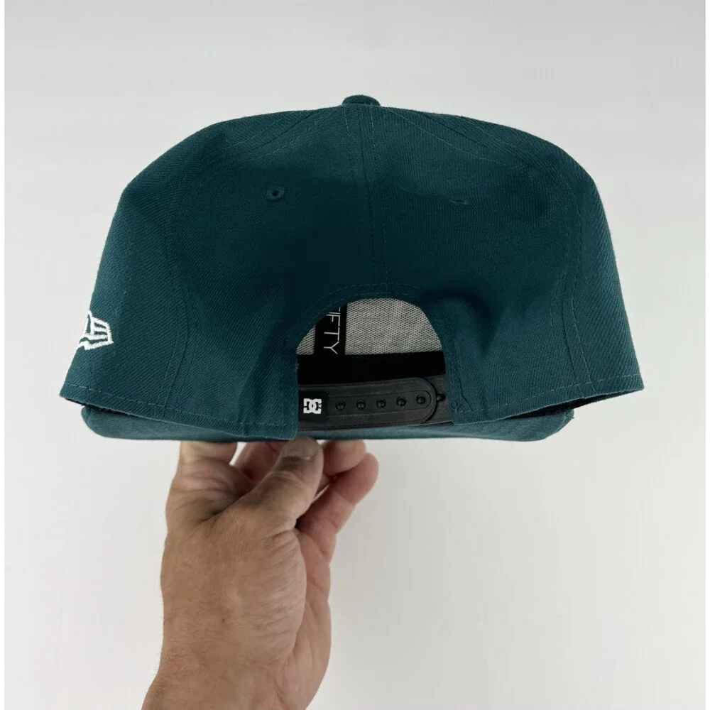 DC Shoes X New Era Snapback hat 9Fifty RARE OLDER STYLE Skating skateboard